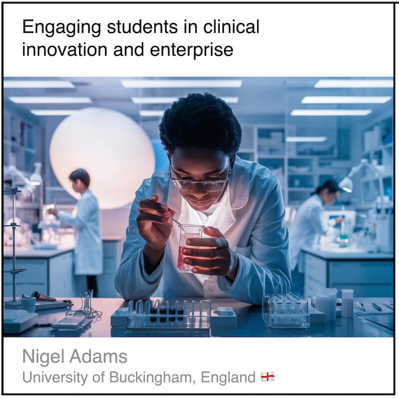 Express 7(2) Nigel Adams Read or download the PDF with the title "Engaging students in clinical innovation and enterprise" written by Nigel Adams from University of Buckingham in England.